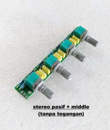 Stereo Pasif Tone control Plus Middle
