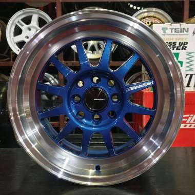 Velg R/Ring 15 R15 Wedsport Racing Celong Datsun Corolla Livina dll blue