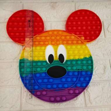 Pop It Rainbow Mickey Mouse Jumbo