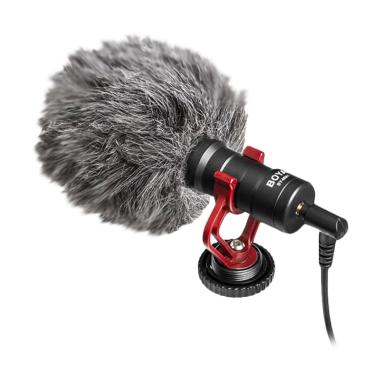 Jual Boya By Mm1 Mini Microphone Cardioid Shotgun Mic Vlogging For Iphone Ios Android Dslr Camera Murah Februari 2020 Blibli Com