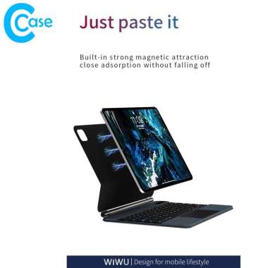 Original Wiwu Magic Keyboard iPad Pro 12.9 Inch 2021 M1 2018 2020