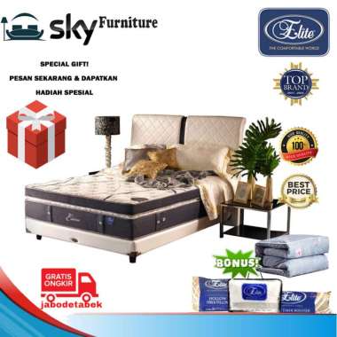 FULL SET Kasur ELITE Springbed Estima New Edition 160x200