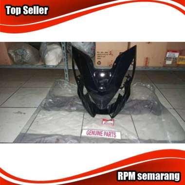 Cover Tameng panel Lampu Depan Honda New Beat Esp Fi Esp 2016-2017 Hitam Original - Mph000238