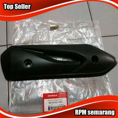 Cover Knalpot Tameng Honda Beat Old Karbu ORIGINAL 18318-KVY-901 - Mph000322