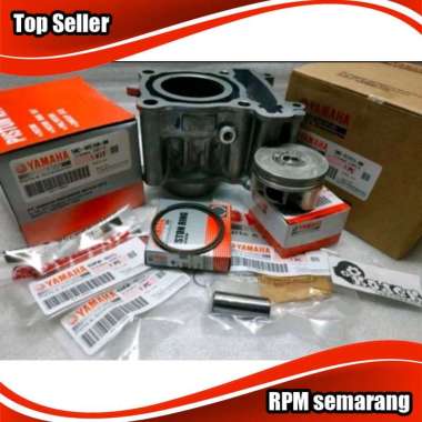 Cylinder blok buring paket dengan piston set Yamaha Jupiter MX 135 original - Mph002000