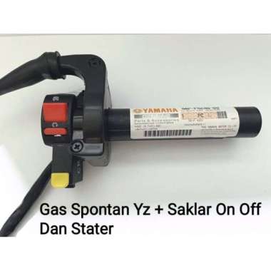 GAS SPONTAN 1 KABEL DOMINO MATIC CRF KLX DTRACKER SUPERMOTO DLL 100 % ORIGINAL Multicolor