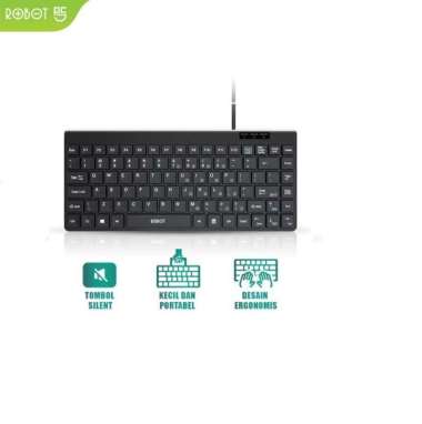 ROBOT RK10 Keyboard USB Black