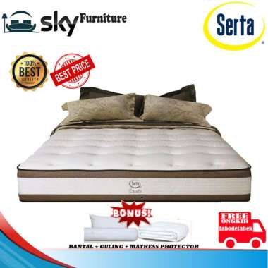 1 SET FULL Serta Estate Set Springbed [Fullset/ Kasur/ Divan/ Sandaran] 180 x 200