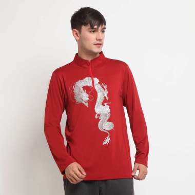 Flexzone Lengan Panjang CNY 2022 Imlek Special Edition FPS-042 L Maroon