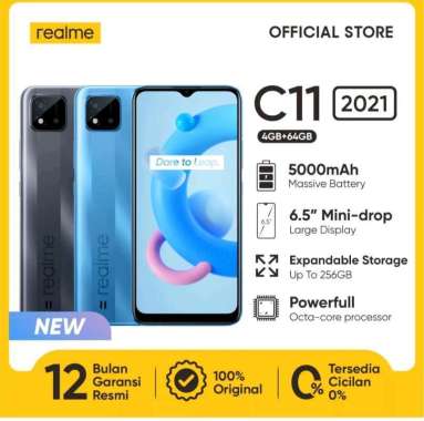 Realme C11 Ram 4/64 Gray