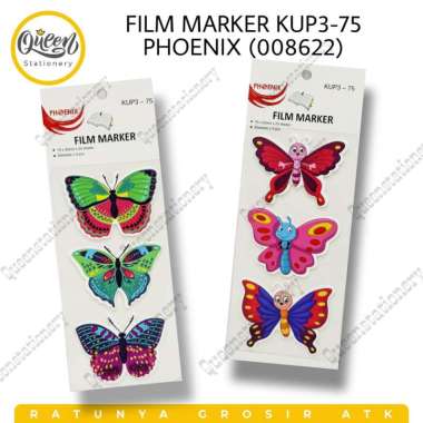 FILM MARKER KUP3-75 PHOENIX (008622) / STICK NOTE / STICKY NOTE KUPU-KUPU / STICKY NOTES / STICK NOT