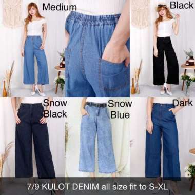 Harga Hw Jeans Kulot Medium Terbaru 