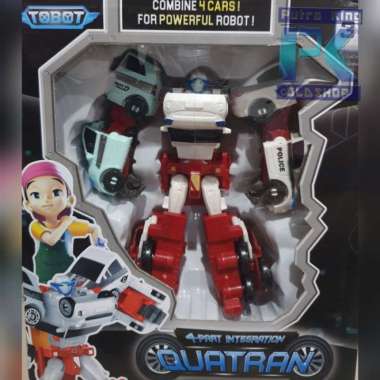 mainan tobot quatran | robot tobot 100 % ORIGINAL