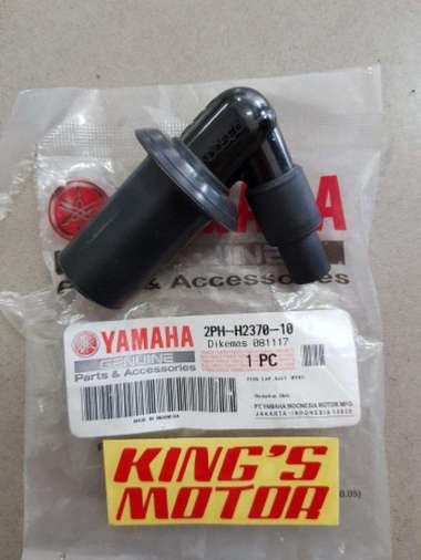 Tutup, Cop, Cangklong Busi Mio J,Mio M3,Fino,Xride,Soul Gt Asli Yamaha Hitam