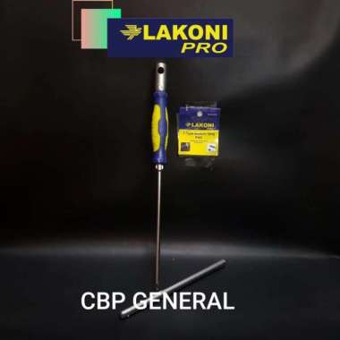 Lakoni Pro Kunci Sok T Obeng T-Type wrench Screwdriver PH3 300359 100 % ORIGINAL Multicolor