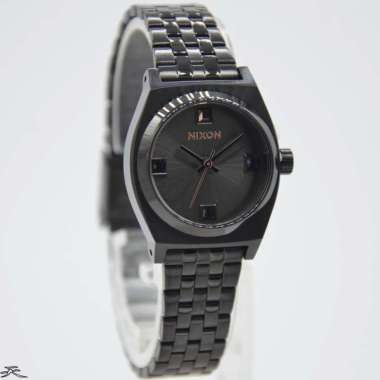 Jam Tangan Wanita Nixon Small Time Teller Original A3992525 Black