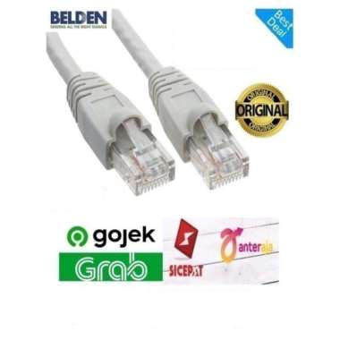 Kabel Lan Belden Cat 5E USA 1 meter Siap Pakai/1M / 1meter UTP