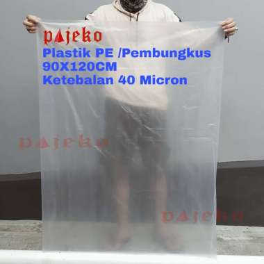 Plastik PE Murni 90 x 120 Cm Tebal 40 Micron , Plastik Bening Pembungkus Kasur , Pembungkus Boneka B
