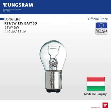 Tungsram Bohlam REM P21/5W 12V 21W BAY15d