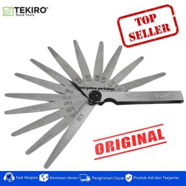 ALAT SETTING KLEP TEKIRO FEELER GAUGE TEKIRO 13 BLADE ALAT SETEL KLEP