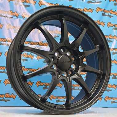 VELG RAYS CE28 RING 17 BLACK VELG MOBIL MURAH GARASI VELG SURABAYA