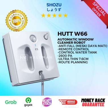 HUTT W66 W55 INTELLIGENT WINDOW ROBOT CLEANER PEMBERSIH JENDELA AUTO W55
