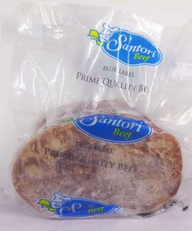 Santori Blue Label Sirloin Beef Steak Frozen +/- 160 Gr x 5 Pcs