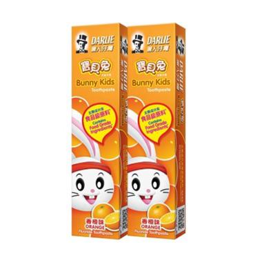 Darlie Bunny Kids Orange Pasta Gigi 40 Gtwin Pack - 