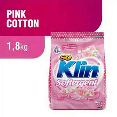 Promo Harga So Klin Softergent Rossy Pink 1800 gr - Blibli