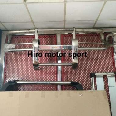 Tanduk Bumper Land Cruiser VX 80 stainless Chrome