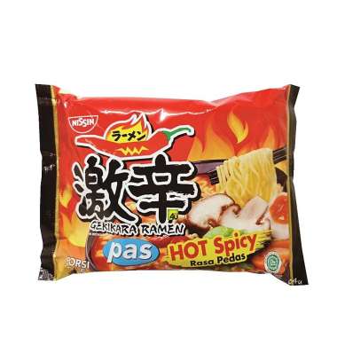 Nissin - Gekikara Ramen - PORSI PAS HOT MUSHROOM