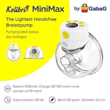 Gabag - Handsfree Breastpump - Kolibri Minimax Breastpump