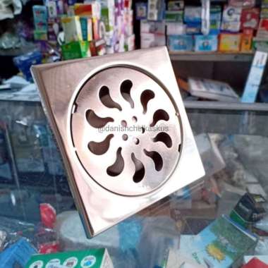 SARINGAN GOT PEMBUANGAN AIR WC TOILET KAMAR MANDI STAINLESS ORIGINAL 100 % Multicolor
