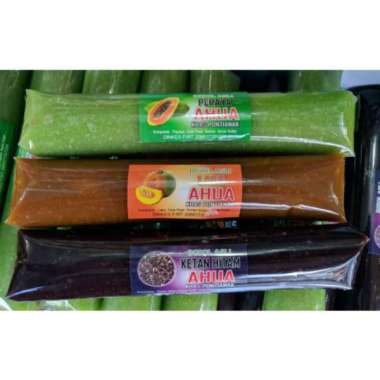 Dodol Buah Labu Ketan Hitam Pepaya Ahua Toni khas buatan Pontianak Ketan