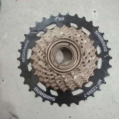 SPROCKET SHIMANO 7 SPEED MEGARANGE 14-34T