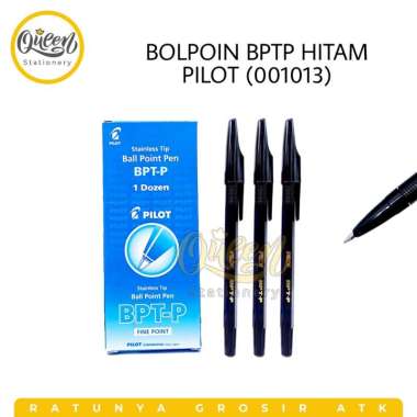 1 PACK (12 PCS) BOLPEN BPTP PILOT / BOLPEN MURAH / BOLPOIN PILOT / PULPEN PILOT / BOLPEN HITAM (0010