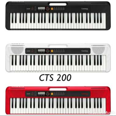 Unik Keyboard Casio CTS 200 CT-S200 ORGAN CASIO CTS200 ORIGINAL Diskon