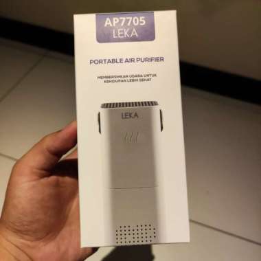 LEKA AP7705 Portable Air Purifier - LEKA AP7705 Mini Air Purifier - Portable HEPA Filter Ion Negatif