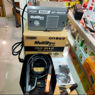 TRAFO LAS / MESIN LAS INVERTER 450 WATT 125 A MULTIPRO EG 125 A - ST ORIGINAL 100 %