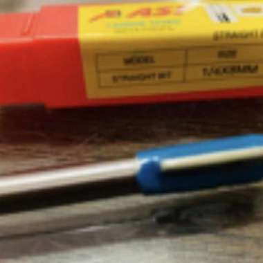 Mata profil straight bit ast 1per4x 5 mm lubang kayu kaca lurus