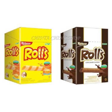 Richeese Nabati Rolls Keju Isi 20pcs Keju