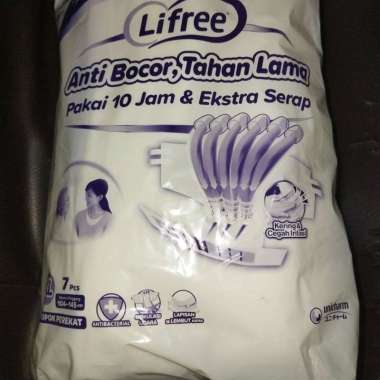 Lifree Popok Dewasa Perekat XL7 / Lifree Perekat Popok Dewasa xl7 / Lifree XL7 / Lifree Tape Popok D
