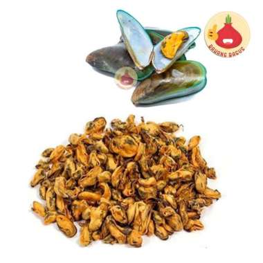 Kerang Hijau Kupas 500gr / Kerang Ijo Segar / Seafood - Bawangbagus