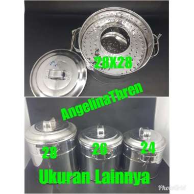Dandang Bakso UK 28 / tong bakso malang Stainless steel
