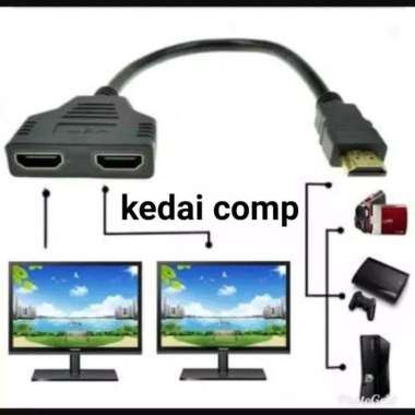 Kabel HDMI Splitter 2 Port
