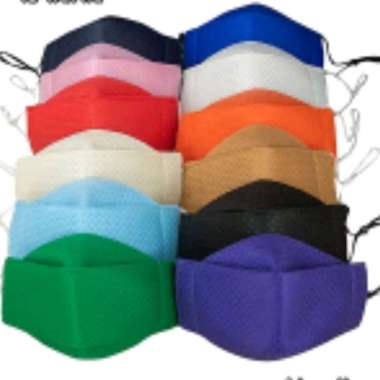 masker evo polos hitam