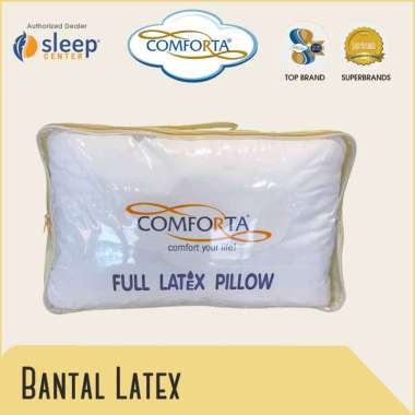 SLEEP CENTER COMFORTA Latex Pillow / Bantal PUTIH