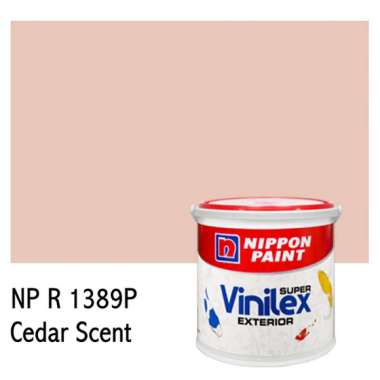 Nippon Paint Vinilex Super Exterior Tinting Cat Tembok [5 kg] Cedar Scent Cedar Scent