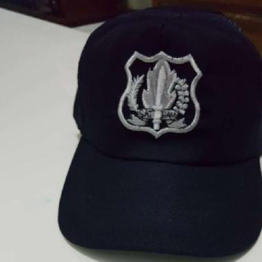 Topi larici satpam logo / Topi satpam