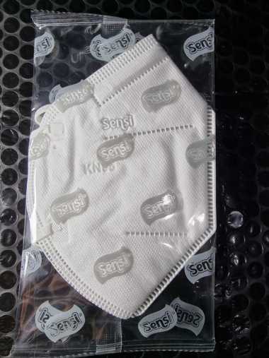 SENSI KN95 PROTECTIVE MASK 6ply isi 2/Masker Medis Sensi KN95 6 ply Putih